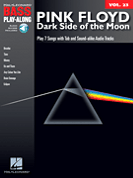 Pink Floyd: Dark Side of the Moon -- Hal Leonard Bass Play-Along Volume 23 (Book/Audio Access Included)