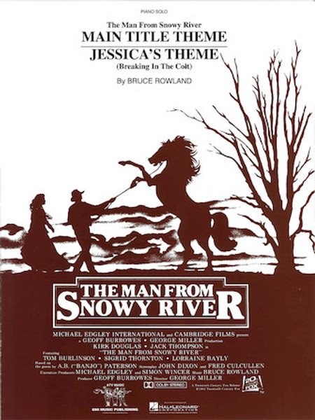 The Man from Snowy River (Main Title Theme & Jessica's Theme) - Piano Solo Sheet Music