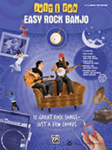 Just for Fun: Easy Rock Banjo in Easy Banjo Tab Edition