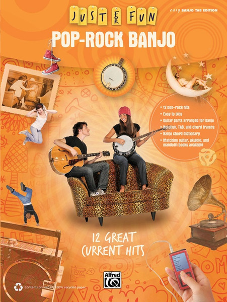 Just for Fun: Pop-Rock Banjo in Easy Banjo Tab Edition