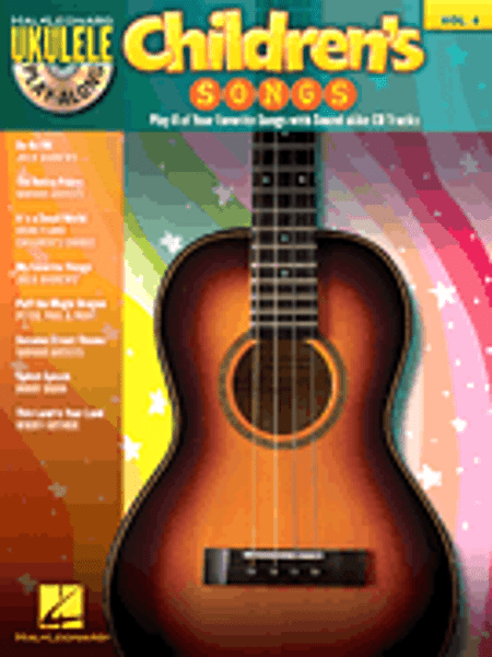 Children's Songs -- Hal Leonard Ukulele Play-Along Volume 4 (Book/CD Set)