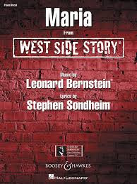 Maria (from West Side Story) - Piano/Vocal/Guitar