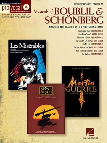 Musicals of Boublil & Schonberg Women's Addition - Piano/Vocal