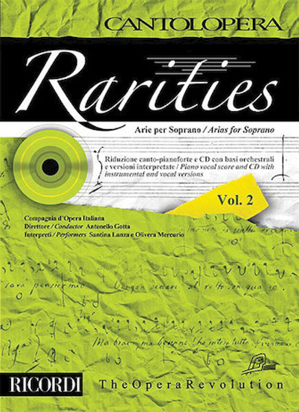 Cantolopera - Rarities – Arias for Soprano Volume 2