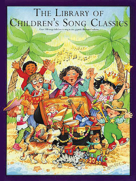 The Library Of Children's Song Classics - Piano/Vocal/Chords Illustrated Songbook