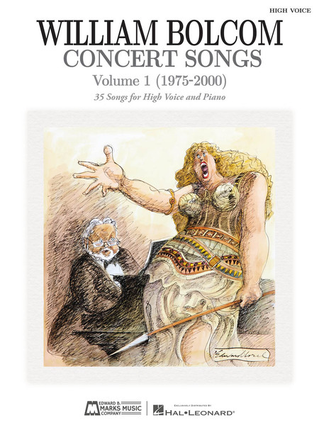 William Bolcom Concert Songs Volume 1 (1975-2000) for High Voice