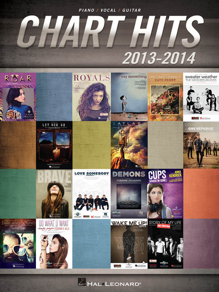 Chart Hits 2013-2014 for Piano/Vocal/Guitar