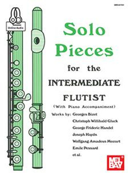 Solo Pieces for the Intermediate Flutist (w / Online Audio)