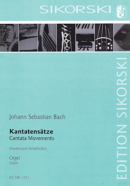 Johann Sebastian Bach - Cantata Movements (Friedemann Winklhofer) for Organ