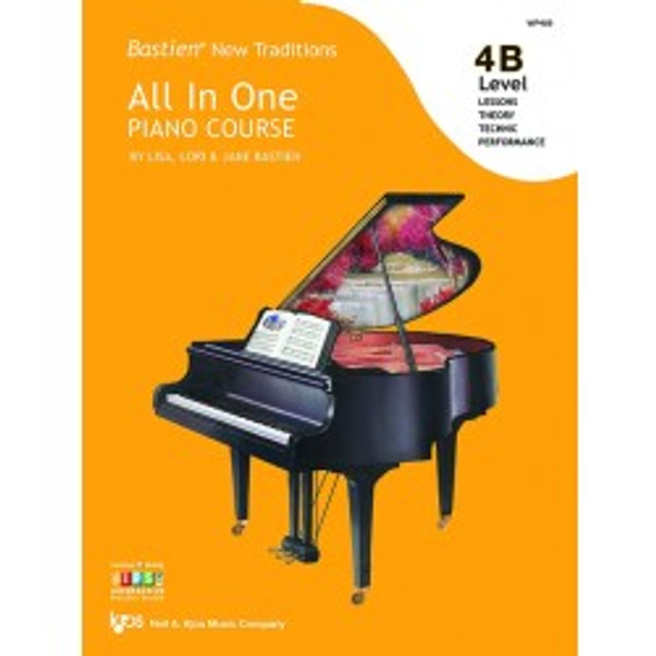 Bastien New Traditions All In One Piano Course - Level 4B