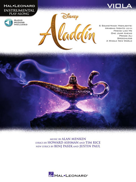 Aladdin - Viola Songbook w / Audio Access