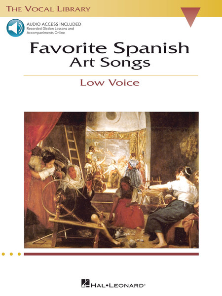 Favorite Spanish Art Songs - Low Voice ( With Accompaniment CDs )