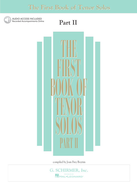 The First Book of Tenor Solos - Part II - Book & Online Access Included