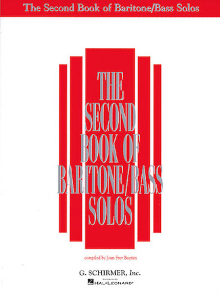 The Second Book of Baritone / Bass Solos - Book Only