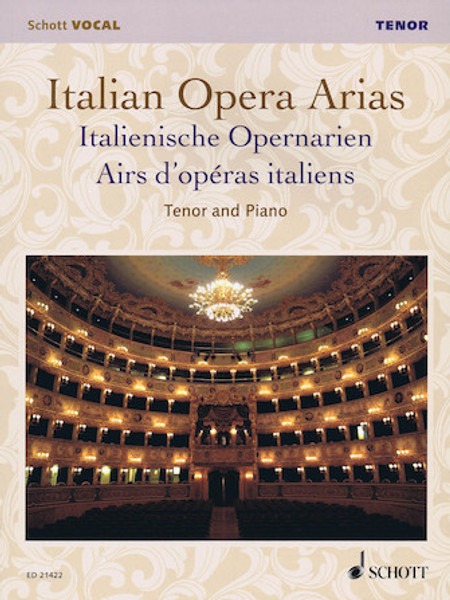 Italian Opera Arias for Tenor and Piano (Schott)