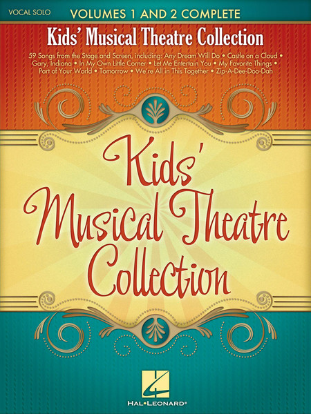 Kids' Musical Theatre Collection Volume 1 and 2 Complete - Piano / Vocal Songbook