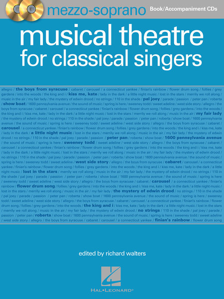 Musical Theatre for Classical Singers (Mezzo-Soprano) - Vocal / Piano Songbook with Accompaniment CDs