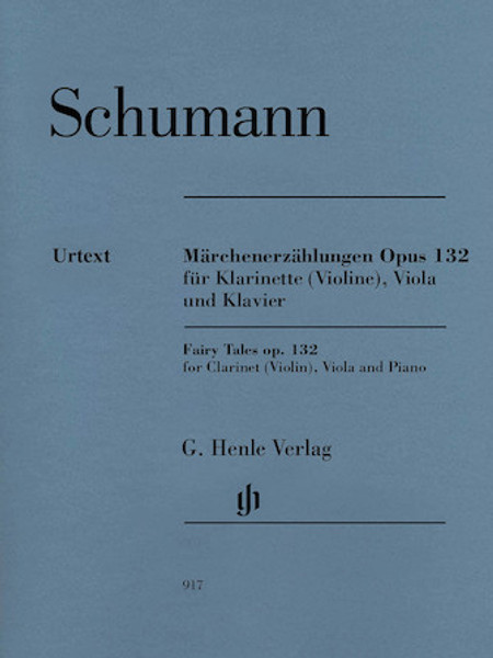 Schumann - Fairy Tales Op. 132 for Clarinet (Violin), Viola and Piano 