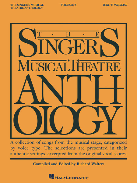 The Singer's Musical Theatre Anthology - Volume 2 - Baritone/Bass - Book Only