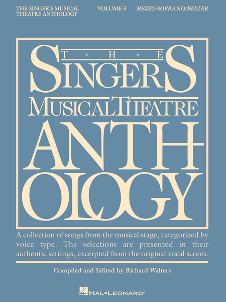 The Singer's Musical Theatre Anthology - Volume 3 - Mezzo-Soprano/Belter - Book Only