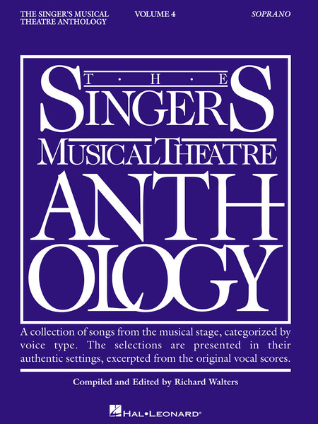 Singer's Musical Theatre Anthology - Volume 4 - Soprano - Book Only