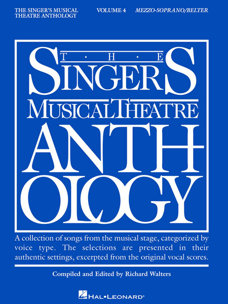 Singer's Musical Theatre Anthology - Volume 4 - Mezzo-Soprano/Belter - Book Only