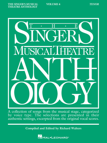 The Singer's Musical Theatre Anthology - Volume 4 - Tenor - Book Only