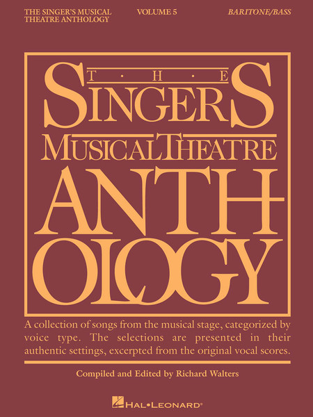 The Singer's Musical Theatre Anthology - Volume 5 - Baritone/Bass - Book Only
