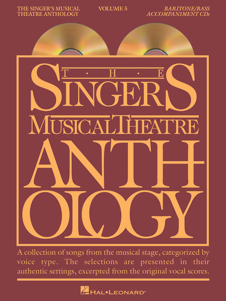 The Singer's Musical Theatre Anthology - Volume 5 - Baritone/Bass - Accompaniment CDs