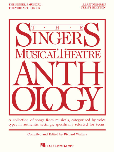The Singer's Musical Theatre Anthology - Baritone/Bass - Teen's Edition - Book Only