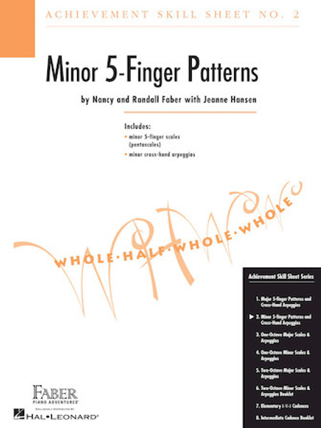 Faber - Skill Sheet No. 2 - Minor 5-Finger Patterns