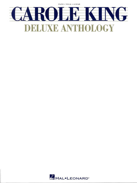 Carole King - Deluxe Anthology - Piano / Vocal / Guitar Songbook