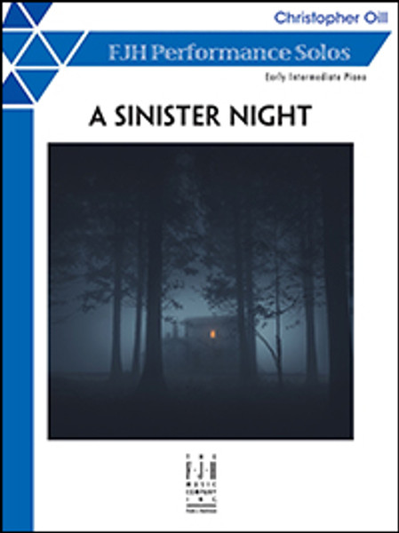 A Sinister Night by Christopher Oill (Early Intermediate Piano Solo)