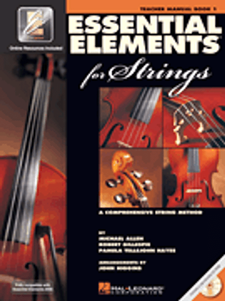 Essential Elements for Strings Book 1 - Teacher's Manual