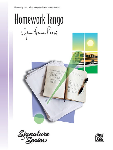 Homework Tango by Wynn Anne-Rossi (Elementary Piano Solo)