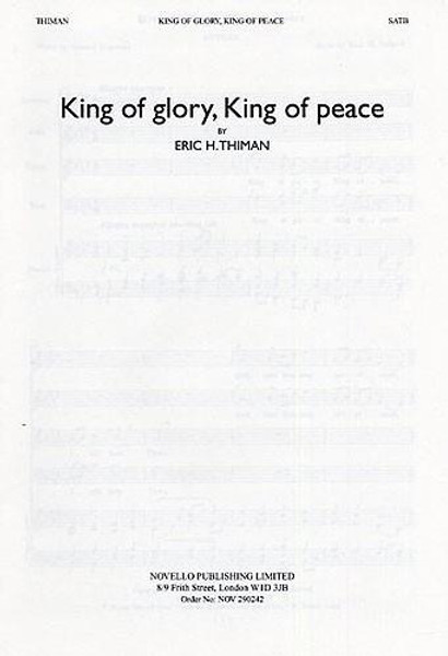 King of Glory, King of Peace - Arr. Eric Thiman - SATB and Piano