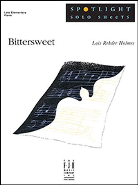 Bittersweet by Lois Rehder Holmes (Late Elementary Piano Solo)