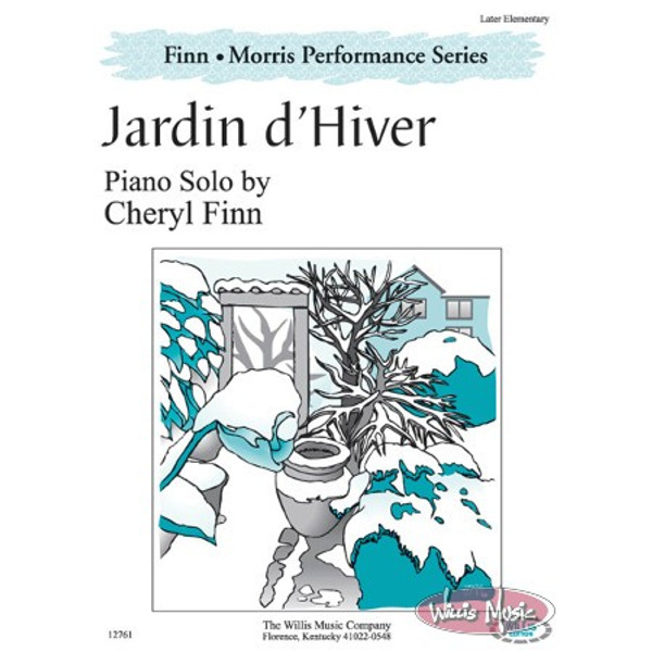 Jardin d'Hiver by Cheryl Finn (Later Elementary Piano Solo)