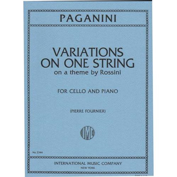 Variations On One String - Paganini