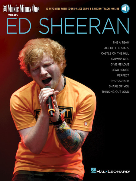 Ed Sheeran - Music Minus One - Songbook & Accompaniment Audio Download