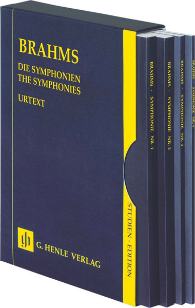 Study Score: Brahms - The Symphonies
