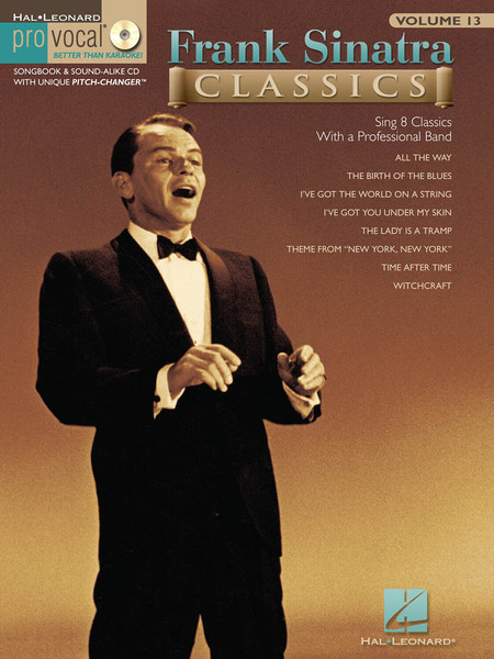 Frank Sinatra - Classics - Pro Vocal Vol. 13 - Songbook / Accompaniment CD