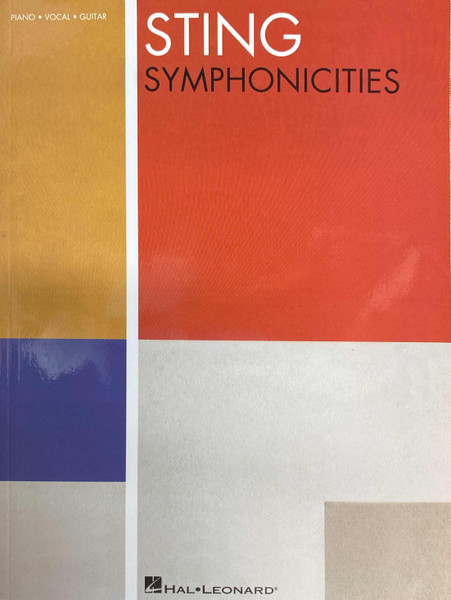 Sting - Symphonicities - Piano / Vocal / Guitar Songbook