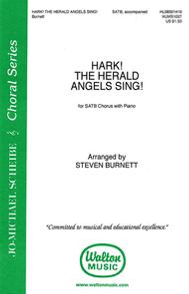 Hark! The Herald Angels Sing! - arr. Burnett - SATB