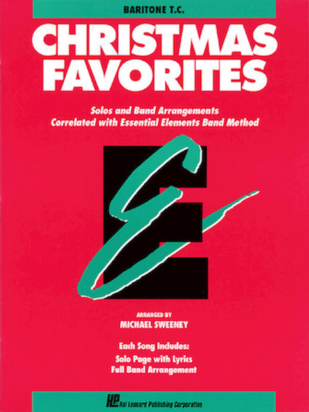 Essential Elements: Christmas Favorites for Baritone T.C.