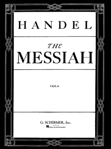 Handel's The Messiah (Oratorio, 1741) - Viola