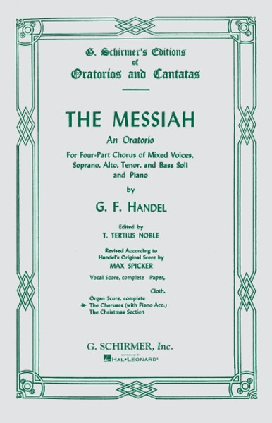 Handel's The Messiah (Oratorio, 1741) - Chorus Parts