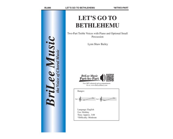 Let's Go to Bethlehemu - arr. Vailey - Two Part