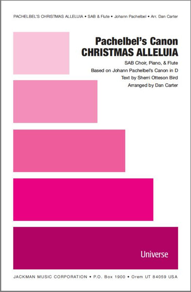 Pachelbel's Canon Christmas Alleluia - arr. Carter - SAB