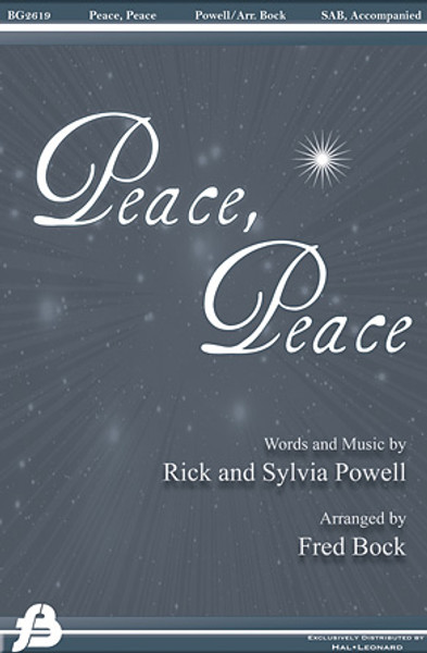 Peace, Peace - arr. Bock - 2 Part